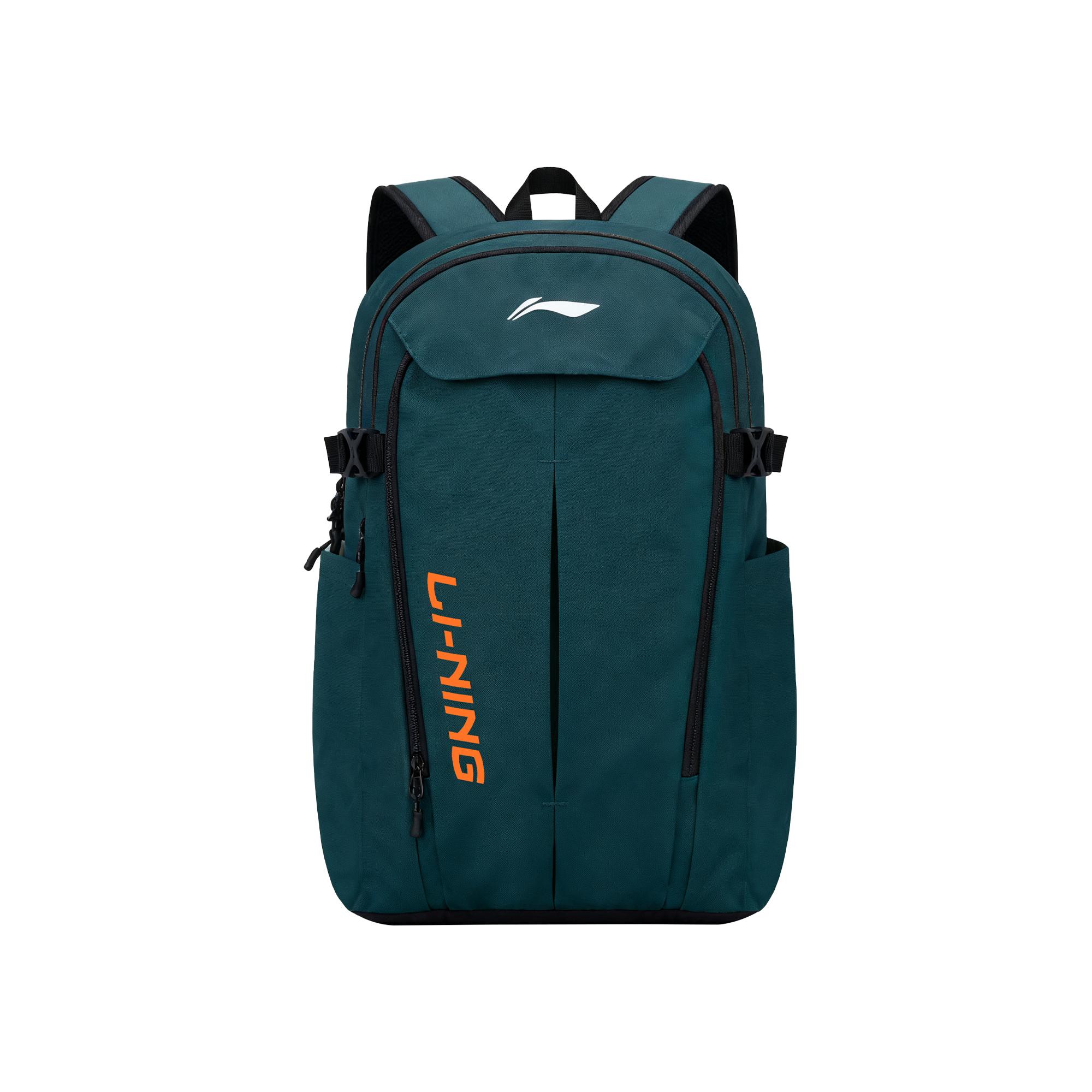 Li Ning Polyester Backpack Unisex Lake Green YBSV099-6