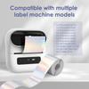50x50mm Thermal Label Printer Sticker Self-Adhesive Color Laser Thermal Paper Suit for Phomemo M110 M260 M221 M150 Label Maker