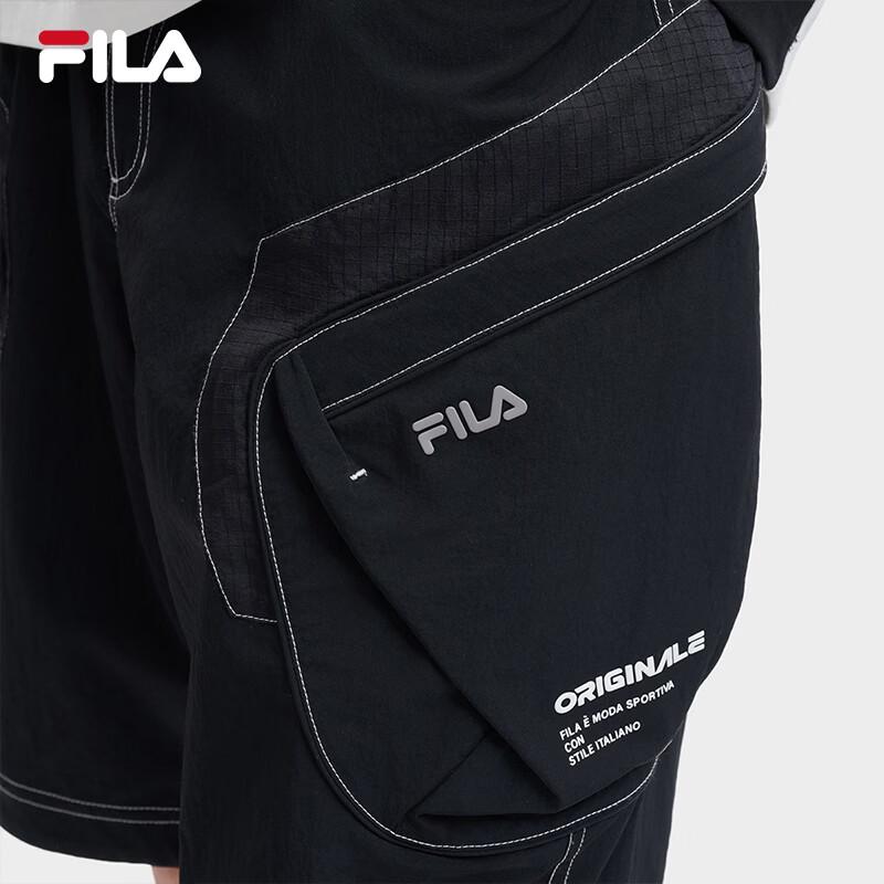 FILA Men's Woven Summer Loose-Fit Shorts