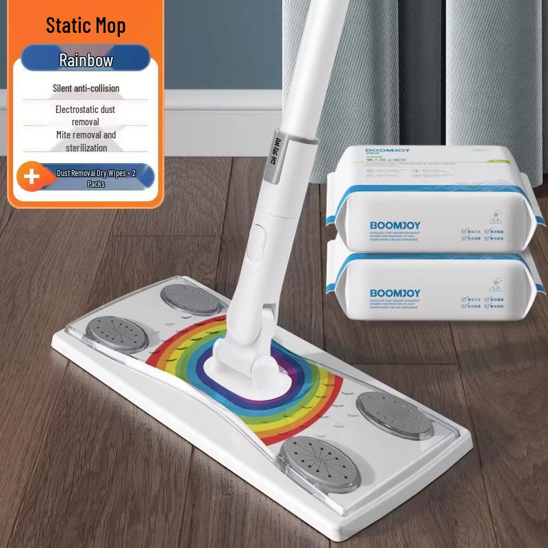 Baojia Jie Disposable Mop Cloth – Vacuuming Paper Mop, Sterilizing Wet Wipes, Electrostatic Dust Removal for Easy Home Floor Cleaning.