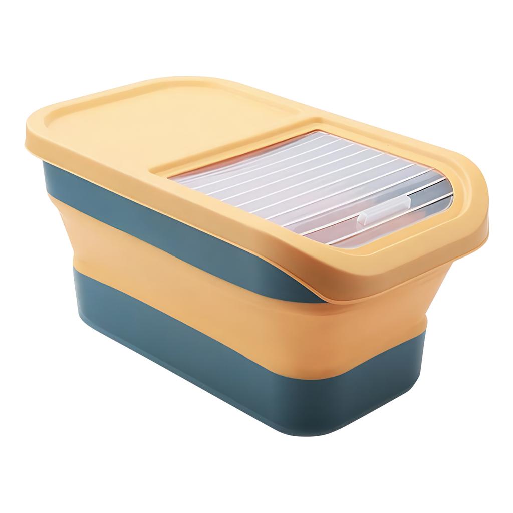 Pet Food Storage Containers Sliding Lid Pet Treat Storage Box Large Rice Box for Daily Use Floor Cabinet Kitchen Pantry Counter
