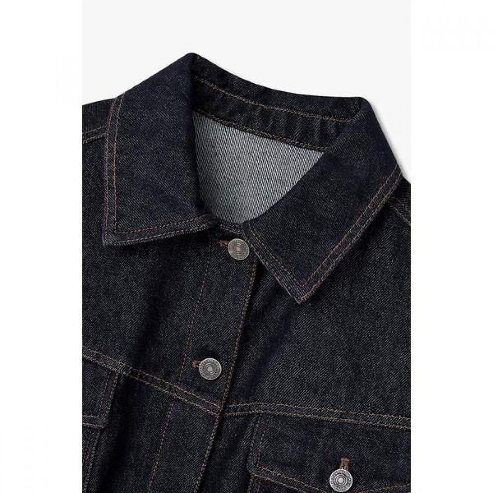 Voice Of Voices Woven Mix Washed Denim Jacket 7156310004