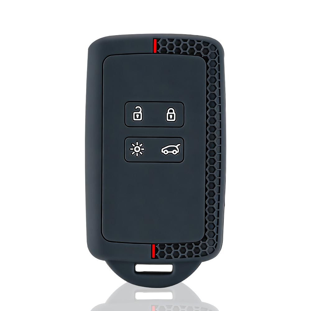 Silicone Smart Remote Control Car Key Case Cover Fob for Renault Captur Koleos Kadjar Arkana Megane Dacia Duster Sandero Stepway