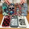 Lettered Skull Pattern Case For iPhone 17 Pro Max Magnetic For Magsafe Hybrid TPU+PC Matte Cover For iPhone 16 15 14 13 Pro Max