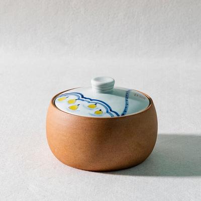 Naijiang Japanese Ceramic Steaming Bowl with Lid