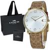 COACH Elliott Watch with Shopper Bag for Men and Women, Unisex, Leather Strap, 14504205-sp