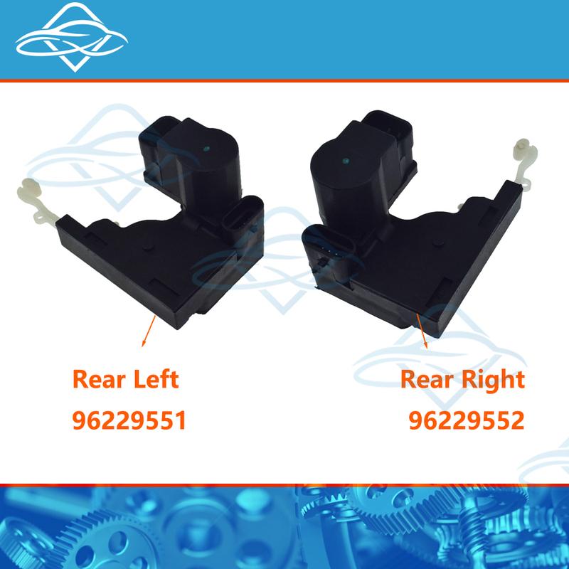 NEW 96252707 96252709 96229551 96229552 Front Rear Left Right Door Lock Latch Actuator For Chevrolet Aveo Optra Wave5 Pontiac G3