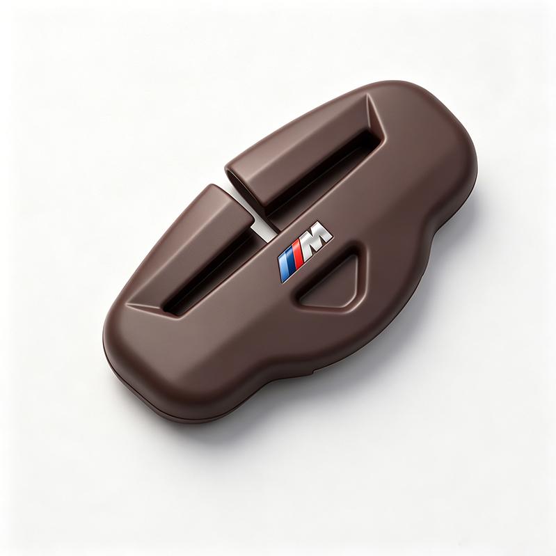 2pcs Silicone Car Seat Belt Buckle Protective Cover Decorative Accessories For BMW X1 X2 X3 X5 X4 X6 X7 iX3 F20 F10 F07 E70 E46 E1