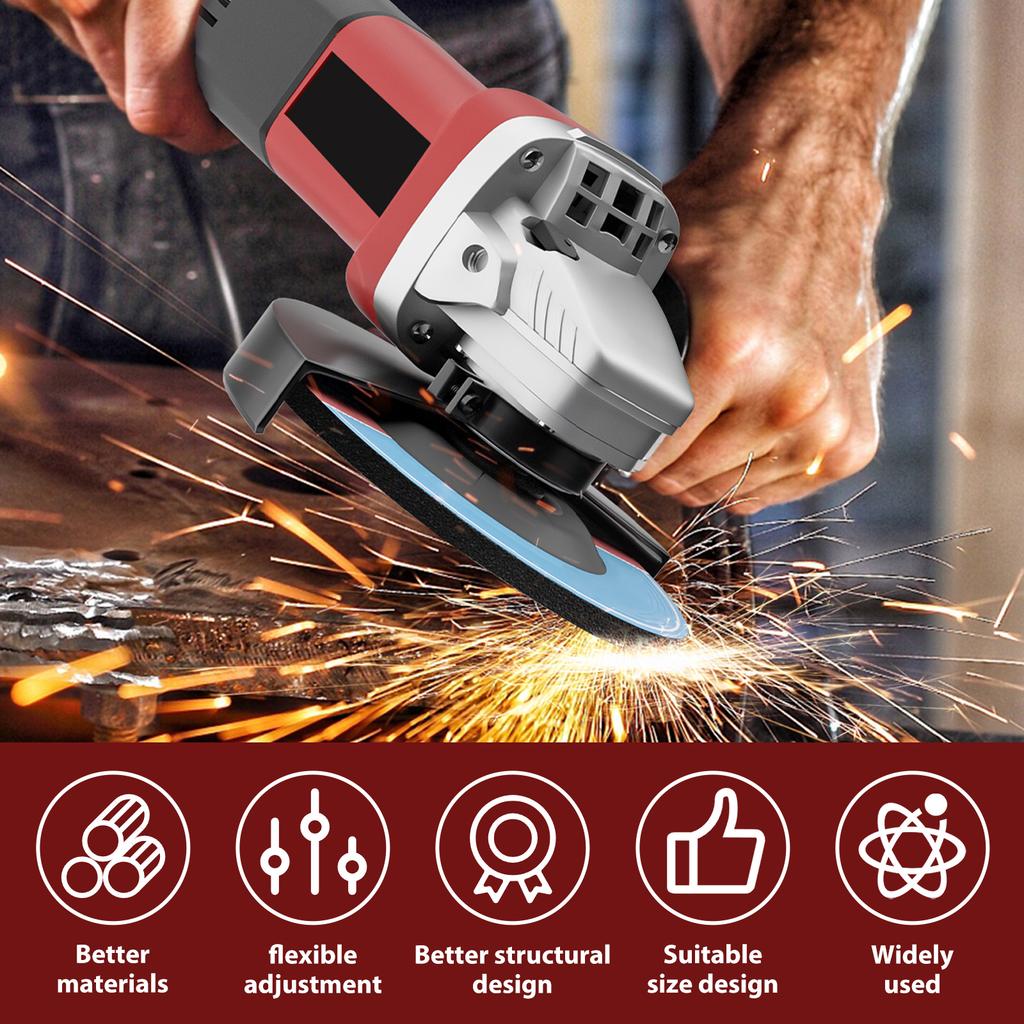 Angle Grinder Wrench Pin Spanner with Hex Key 5/8"-11 Adjustable Flange Metal Spanner for Most Grinder Bench Circular Saw