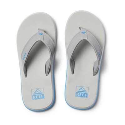 Leaf Beach Size Cm H.L.N.A Men's Sandals, Gray/Blue, 25.0