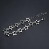 Star Chain Y2k Cool Girl Alloy Material Hollow Five-pointed Star Stacked Bracelet Couple Ins Niche Pentagram Bracelet