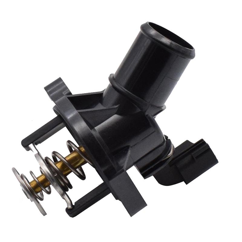 1pcs Car Engine Coolant Thermostat Replacement 1S7G8575AM 1S7G8575AF 1119280 Fit for Ford Focus 2005-2011/Ranger 2001-2003