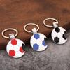 Decorative Football Key Chain Mini Football Car Key Ring Creative Sports Key Rings  for Backpack