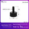 Knurled Aluminum Alloy Hand-Tightening Knob - M3M4M5M6M8 Sizes.