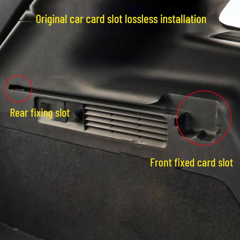 Lincoln MKX Trunk Cargo Cover for 2015-2018: Rear Tailgate Storage Partition Curtain Accessory