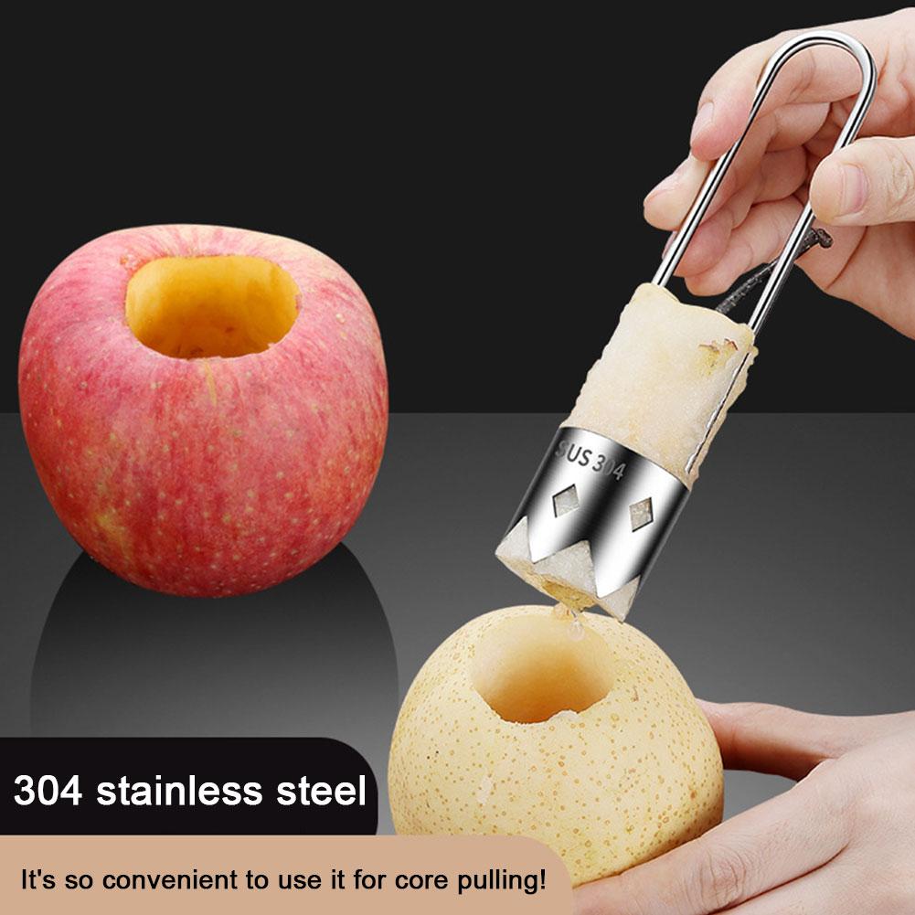 Fruit Corer Red Bell Peppers Cutter Pepper Seed Remover Tool, Bell Pepper Corer Tool For Vegetables Fruit Corer Kitchen Gad Z5K5