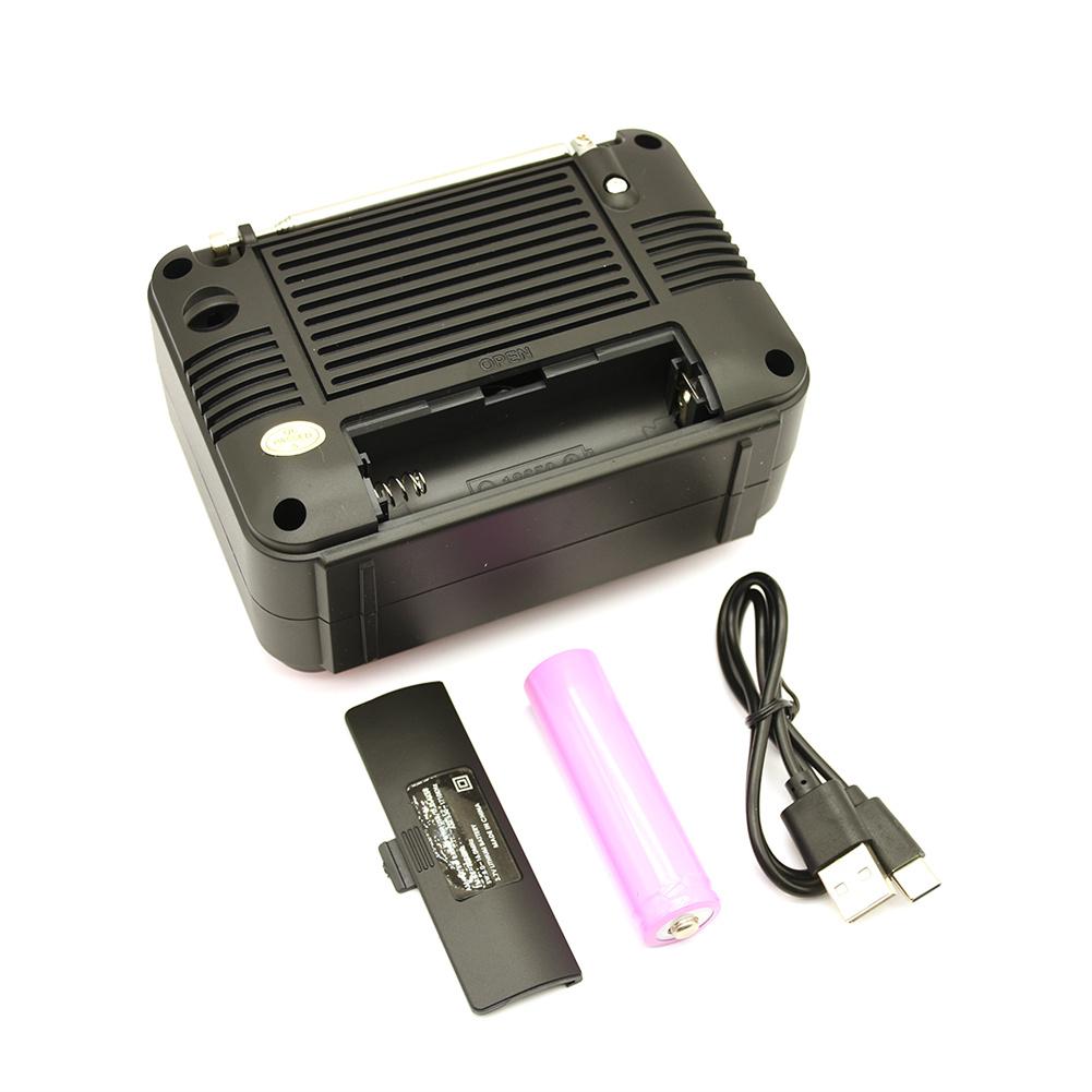 Portable Radio Am Fm Sw Rechargeable Radio With LED Flashlight Built In Speaker Reception Compatible For J19BT