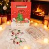 DIY Handmade Beaded Children's Silver Bracelet Gift Box Set for Christmas