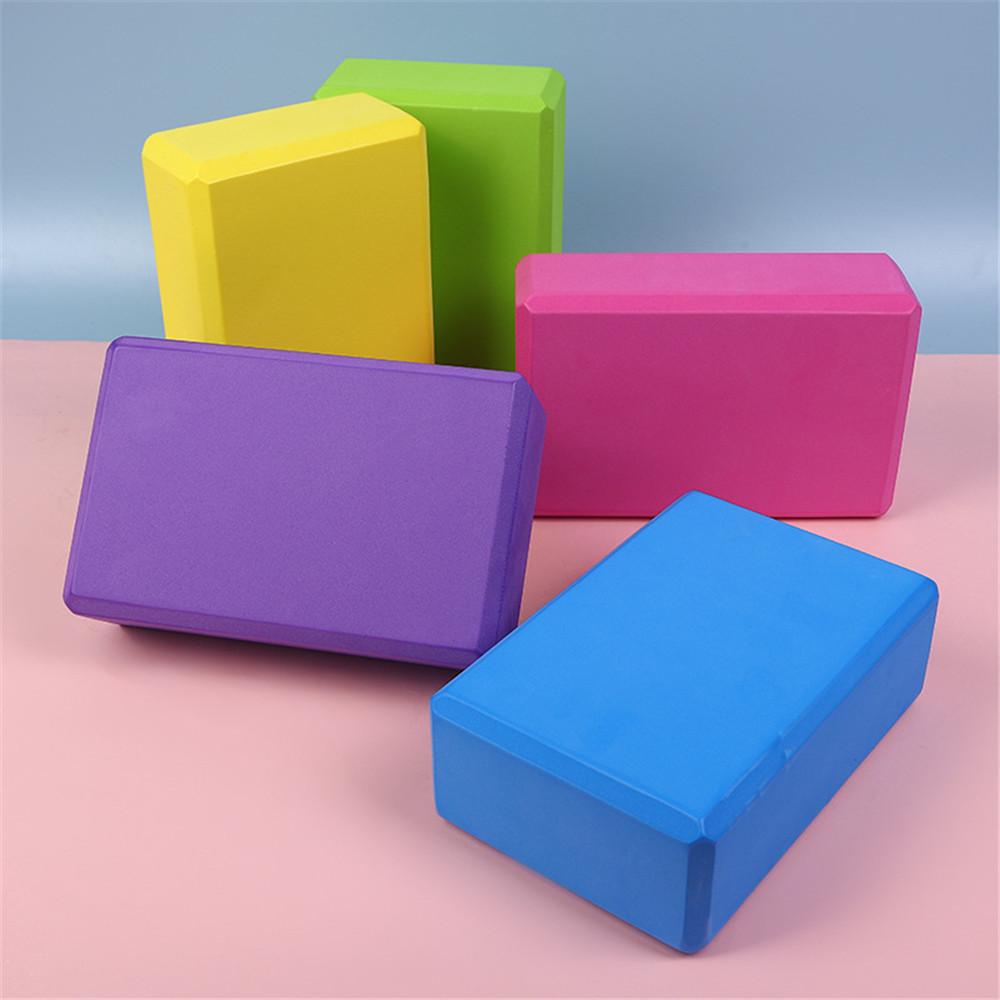 2Pcs Block Foam Brick Stretching Aid Gym Exercise Fitness For Yoga Pilates