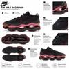 Nike Air Max Scorpion Flyknit Black Burgundy Women Sneakers DJ4702-004