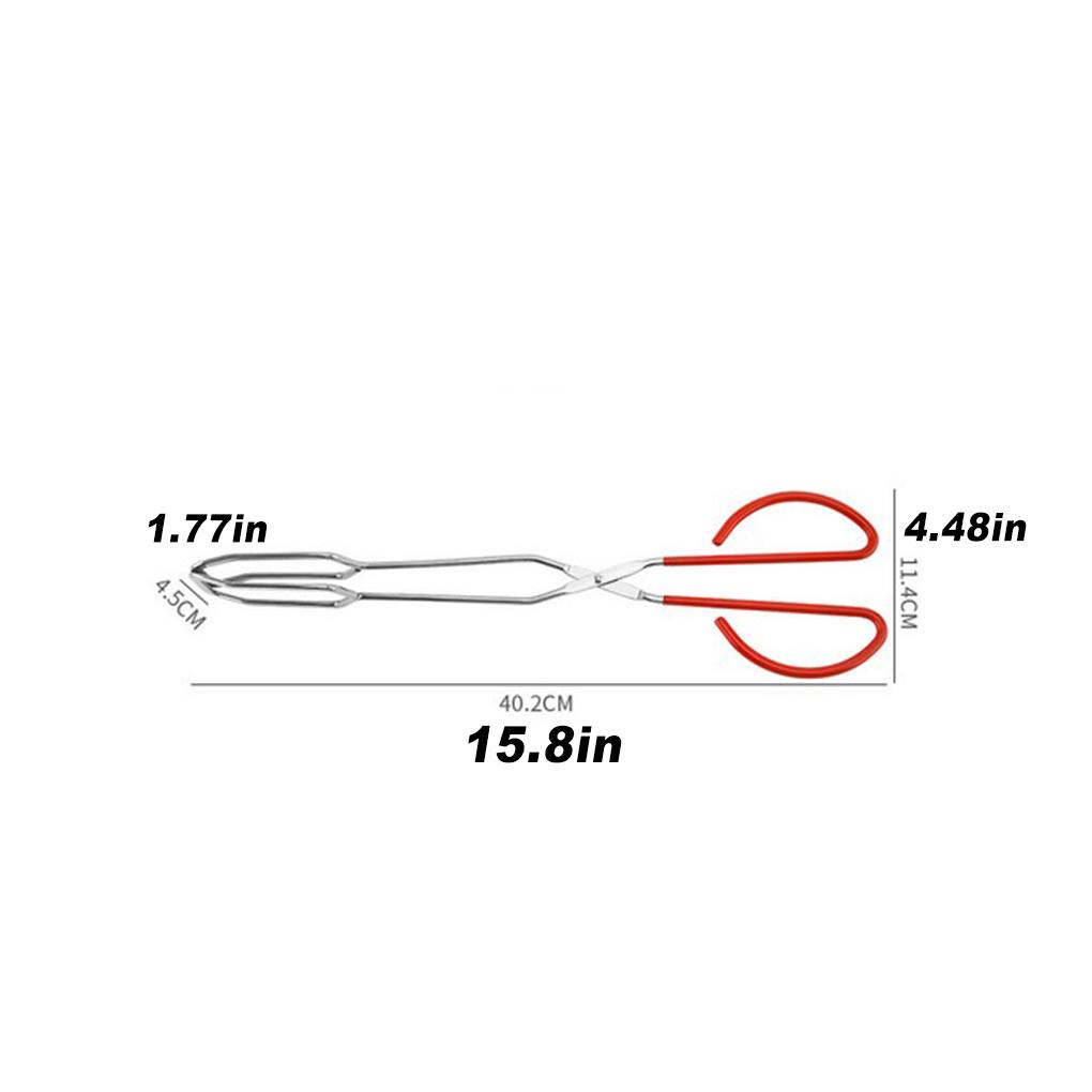 Food Clip Kitchen Tweezer Stainless Steel Long-lasting Multipurpose Non-stick Barbecue Accessories Chief Tongs