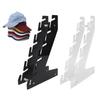 Hat Rack Acrylic Hat Display Organizer Hold Up to 10 Hats Wall Mount Hat Holder Storage Organizer fo