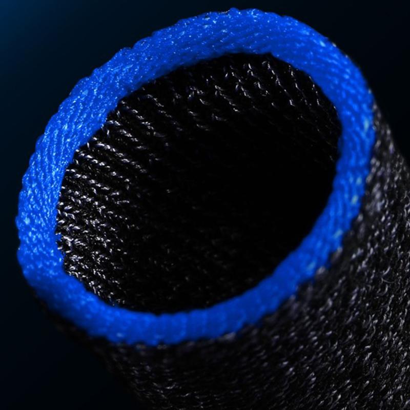 2 stk Mobilspill-fingerspisshansker for gamer Svettebestandig anti-skli berøringsskjerm