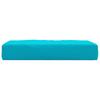 Turquoise Pallet Cushion 60 x 60 x 8 cm Oxford Fabric
