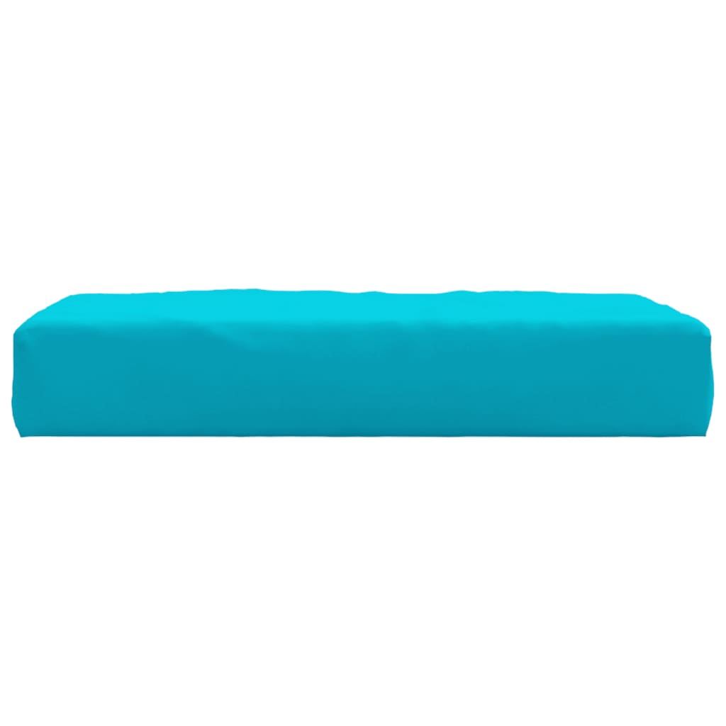 Turquoise Pallet Cushion 60 x 60 x 8 cm Oxford Fabric