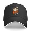 Distressed Wise Mortal Quote Typogra Hip Hop Hat Fashion Outdoor Sports Sandwich Baseball Cap