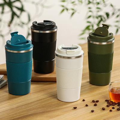 510ML Thermobecher Temperaturanzeige Isolierter Kaffeebecher Edelstahl Vakuum