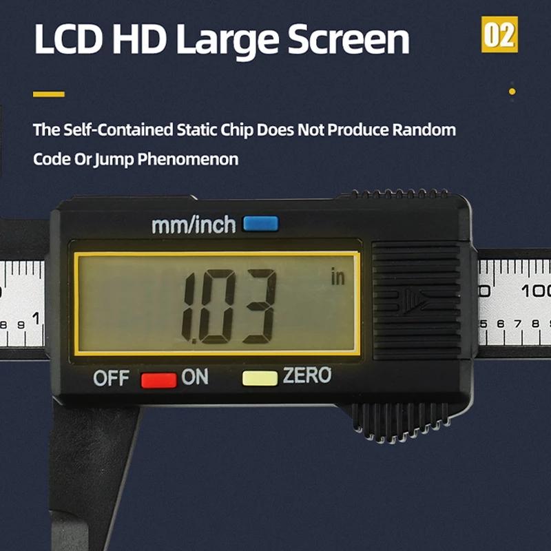 Electronic Digital Caliper with LCD Display 6" / 150mm, Measuring Tool
