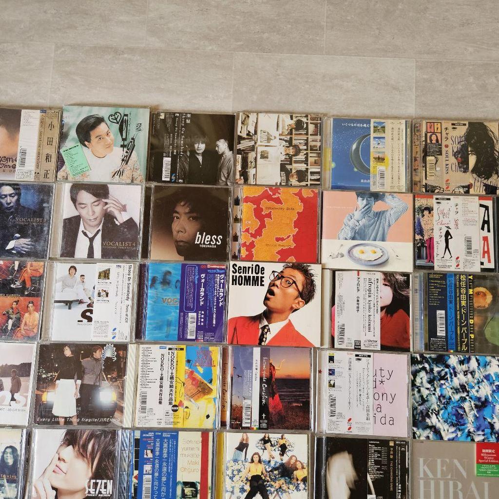 [USED] 90s and 20s Japanese CD albums, singles, 97 pieces, box set, various genres