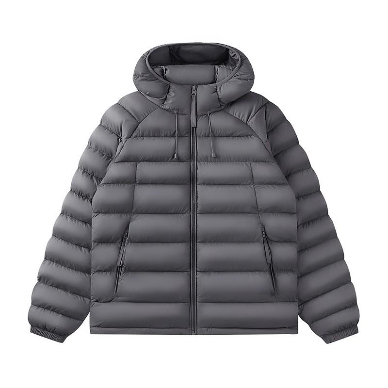 Unisex Winter Puffer Coat Hooded Slim Fit Thick Cotton Jacket Couples