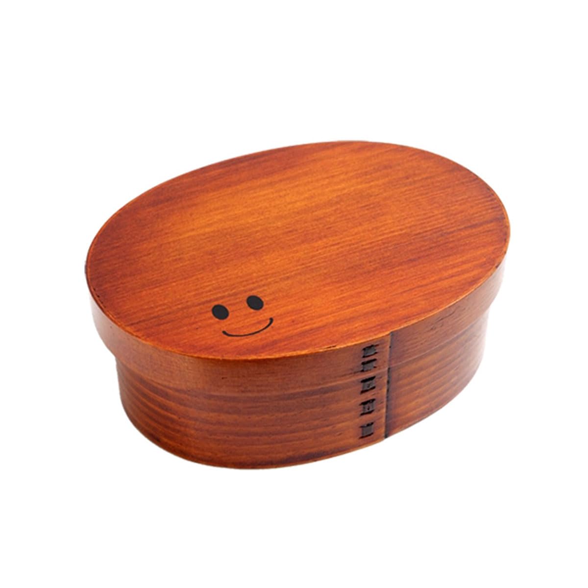 

Miyoshi Lacquerware Honpo Medium 700ml Lacquered Natural Wood Bento Large Single Modern Japanese Suitable for Nursery and Elementary School