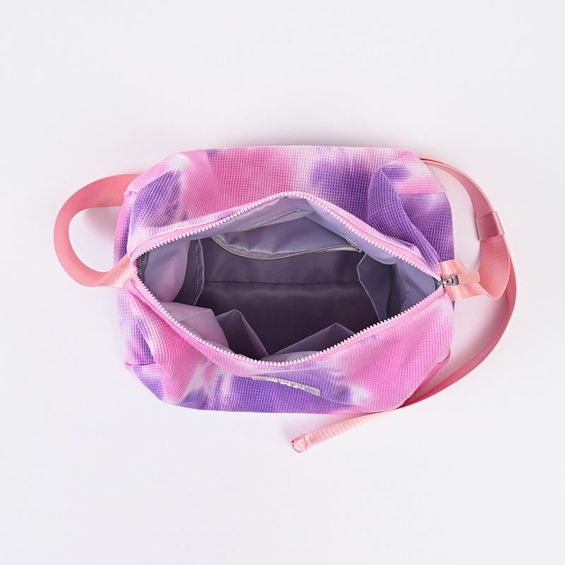 Fitness Large-capacity High-end Color Contrast Color Large-capacity High-end Crossbody Bag Outdoor Travel Storage Shoulder Bag