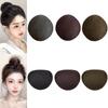 Traceless No Clips Wig Pieces Lightweight Top of The Head Replacement Pasted Hair Pads Female