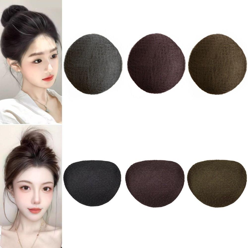 Traceless Pasted Hair Pads Lightweight Top of The Head Replacement  Increase Hair Volume