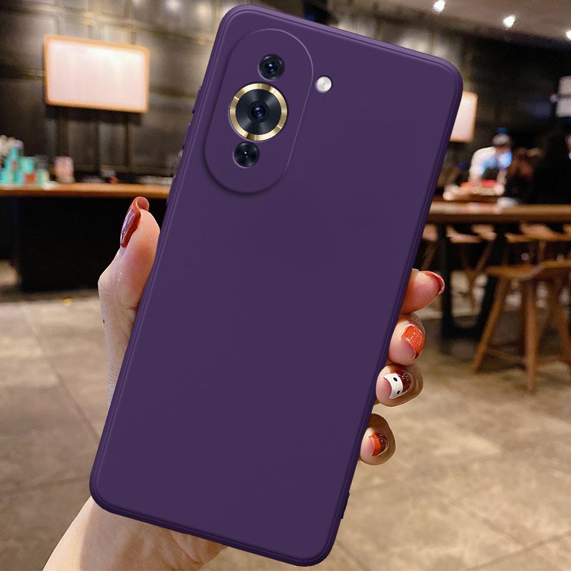 Luxury Square Liquid Silicone Case for Huawei Nova 10 Pro SE 10Z Youth Camera Protective Back Cover Nova10 10Pro 10SE