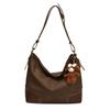 arge capacity fashion bag women's new casual splicing contrasting color shoulder underarm bag versatile messenger bag