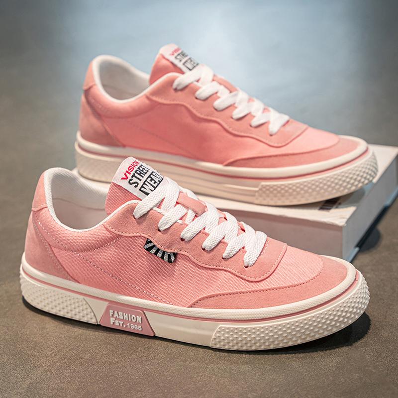 Canvas new summer breathable casual big head board shoes sports platform red cloth shoes