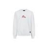 EVISU Seagull-print Crew-neck Sweatshirt 2EABSM1SW321XXCT