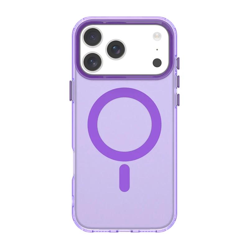 

Frosted Silicone Cover For iPhone 17 17 Pro Max Wireless Charging Magnetic candy Case For Apple iPhone 17 Air Protector iPhone17 Pro