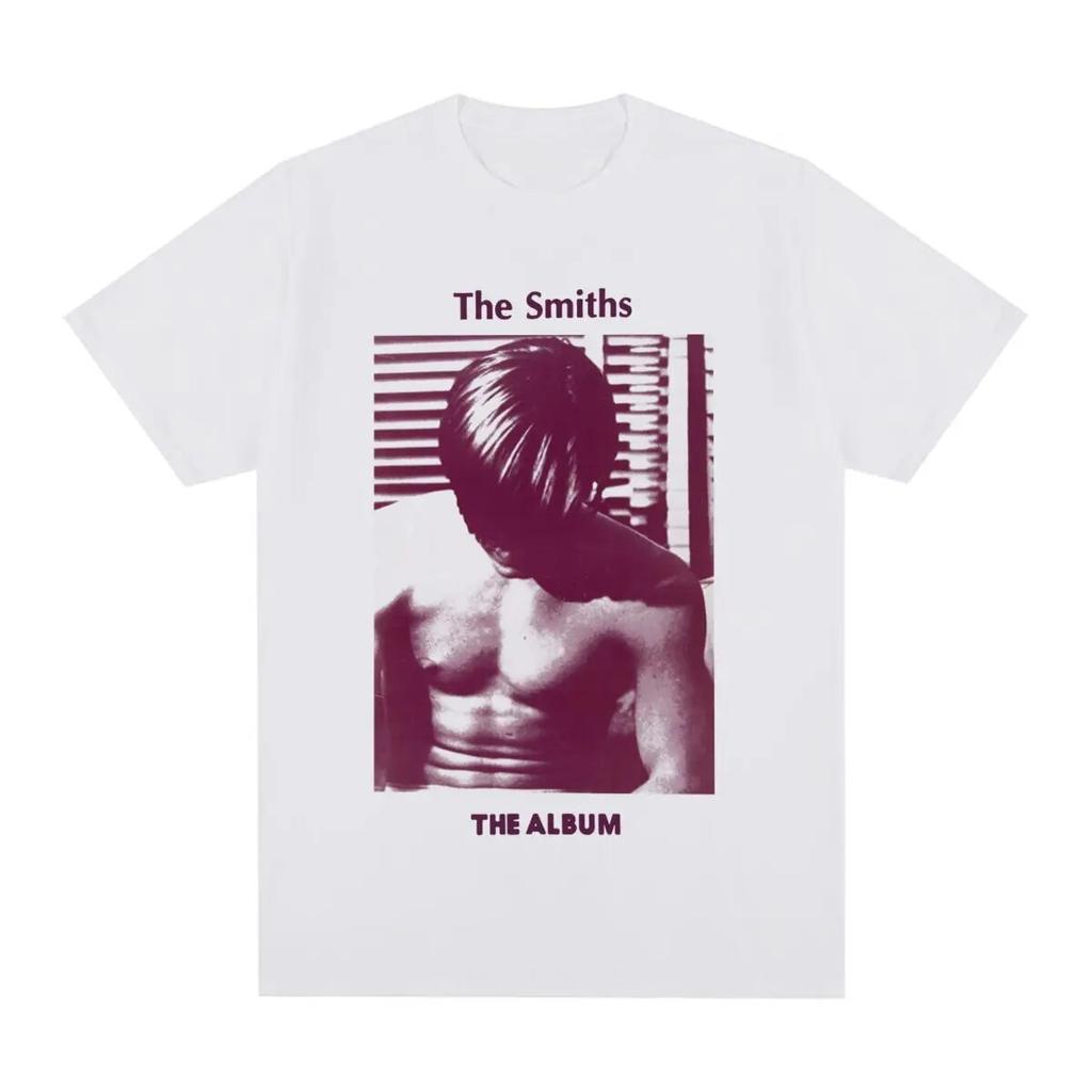 The Smiths Vintage T-shirt Streetwear Harajuku Alternative British Rock Band Cotton Unisex T Shirt New Tee Tshirt Womens Tops