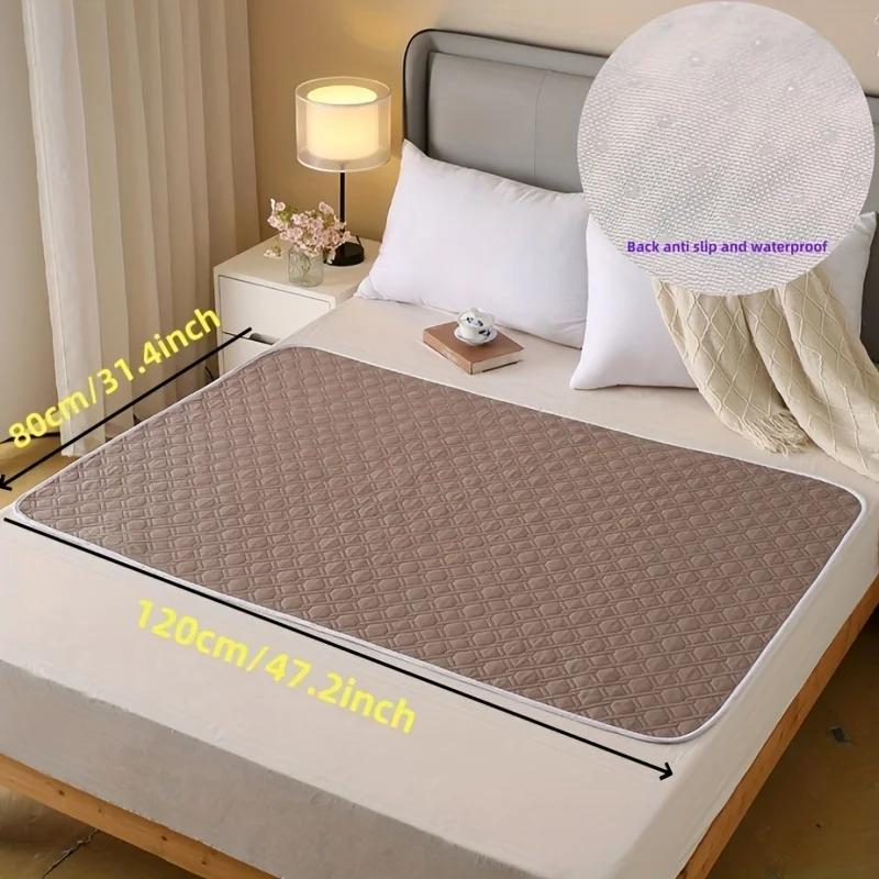 Washable Incontinence Pads for Elderly Bed Care Mats Ideal for Menstruation Home Use Multiple Sizes