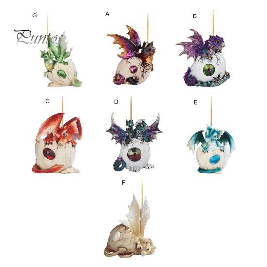 Oglindă pentru mașină cu dragon balansoar, ornament pentru agățat, brad de Crăciun, pandantiv pentru mașină, acrilic, versatil, accesorii pentru interiorul mașinii