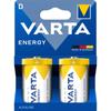 Rechargeable Batteries Varta Energy D 1.5 V LR20