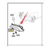 Right Front Fog Lamp Daytime Running Lamp for E Class W212 A2128200856