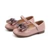 Kind Sandalen Für Mädchen Prinzessin Schuhe Mode Einfarbig Kinder Bogen Kleine Mädchen Leder Schuhe Kleinkind Mädchen Schuhe