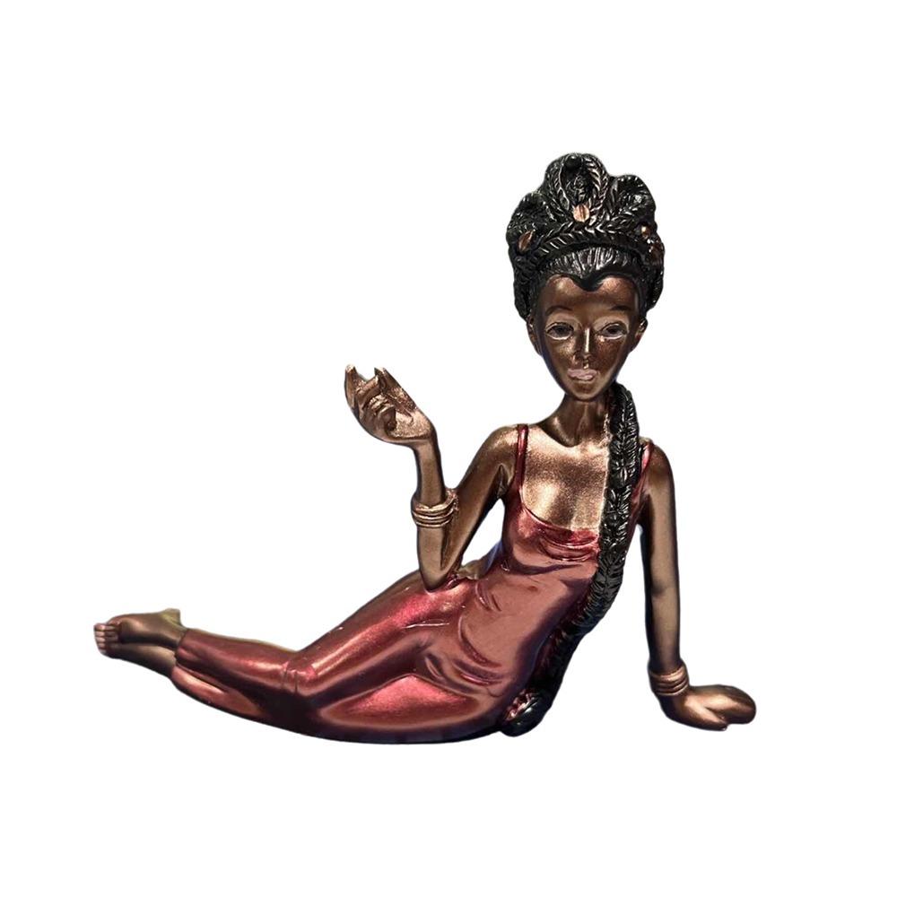 

Resin Aroma Statue Stand Handcrafted Women Figurine Incense Burner Incense Burning Tray Bedroom Style 5